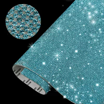 Car Decoration Stickers Diamond Scratches Car interior film - light-blue-whole-sheet-of-10000-pieces