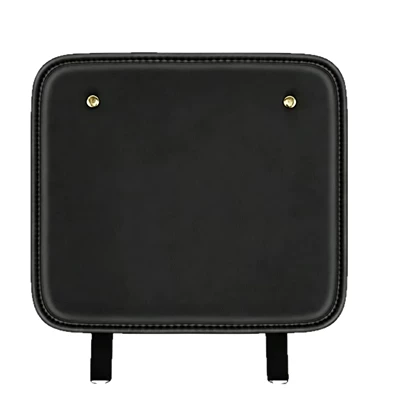 solid color, no pattern, leather | Chair back anti-kick pad