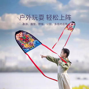 Internet celebrity catapult kite children's rubber band elastic gliding small kite outdoor sports toys stall goods supply