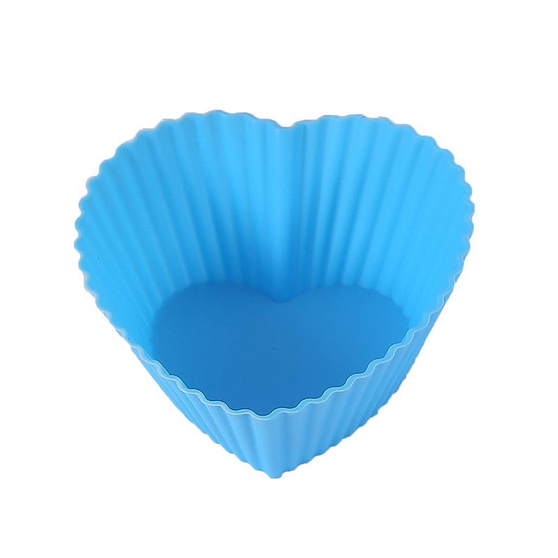 Molde para hornear taza de pastel tarta de gelatina pudín de silicona taza de marfen color macarons molde para hornear DIY