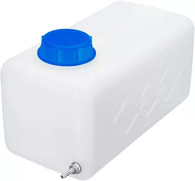 Parking heater integrated machine fuel tank 12V24V universal 5.5L oil pot car heater plastic fuel tank (Fuel tank) - blue-lid-5l