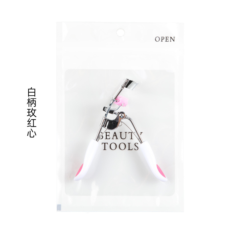 Bolso rojo del PVC del corazón de Rose con la manija blanca