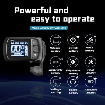 GZ3 LCD 24V36V48V ordinary – Elektromobil cihazları