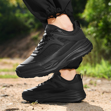 男士新款低帮软底防滑耐磨通勤运动鞋轻便户外缓震越野徒步旅游鞋