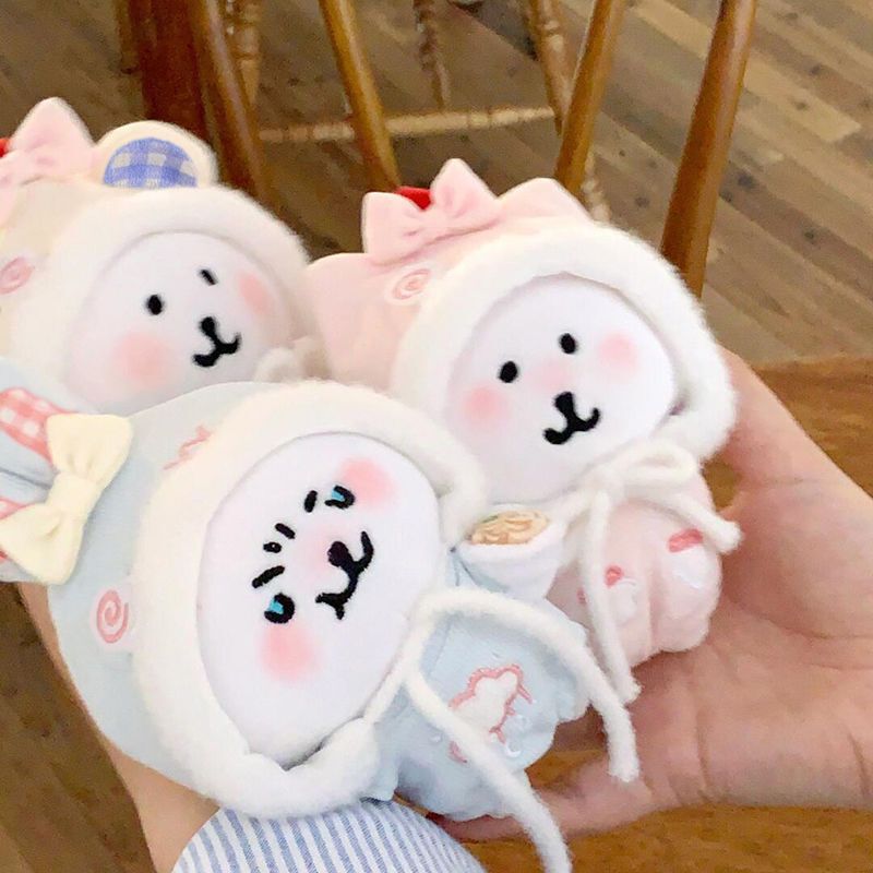 10 センチメートルミルクワンピーススーツ自虐クマかわいい綿人形ベビー服ヒトデボディノーマルボディベビー服ペンダント|undefined