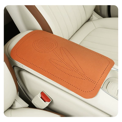 Armrest box pad: Yà mǎ Tulip Suede