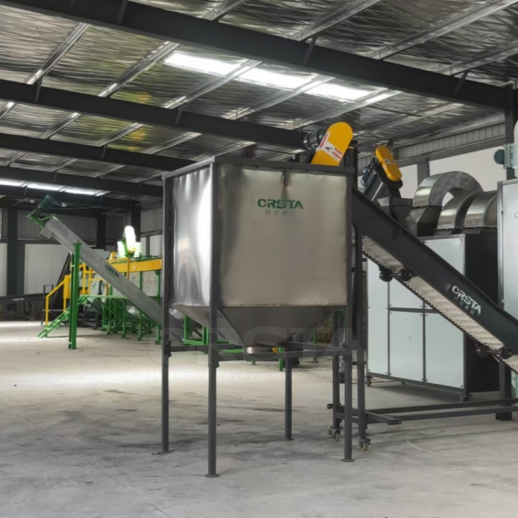 江西废塑料处理PP输液瓶粉碎清洗分选机 吊瓶破碎清洗机