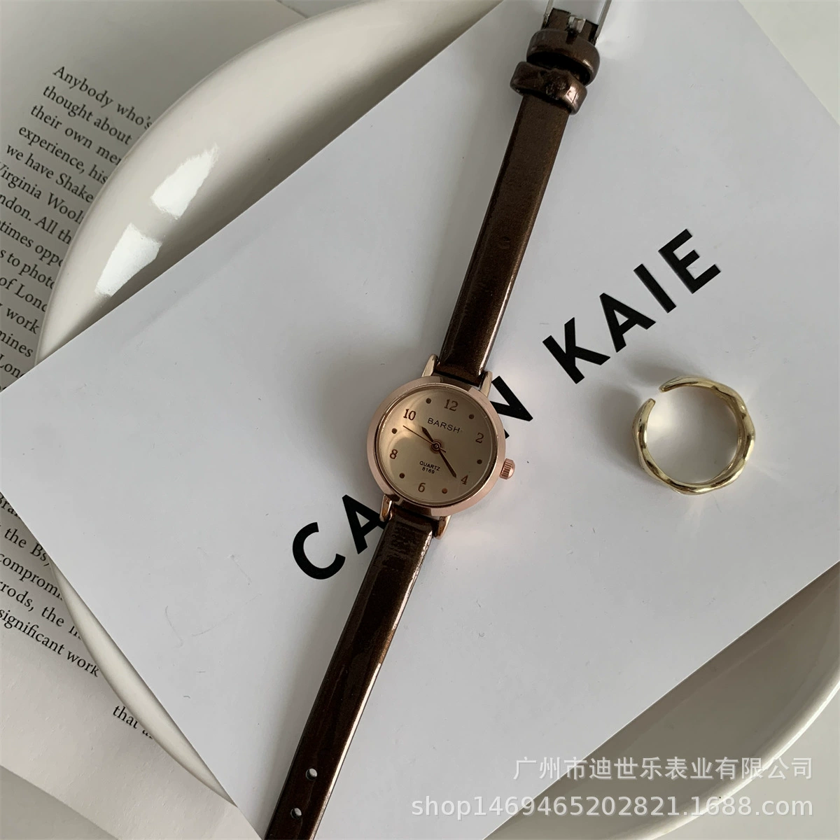Small Fashion Watch, City Style, Simple Elegant Design, Light Luxury, Multiple Strap Colors