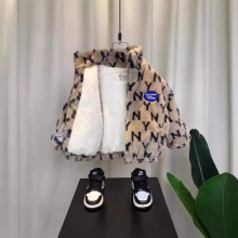 童装男童秋冬季外套宝宝加绒加厚毛呢儿童冬季夹棉上衣潮韩版风格