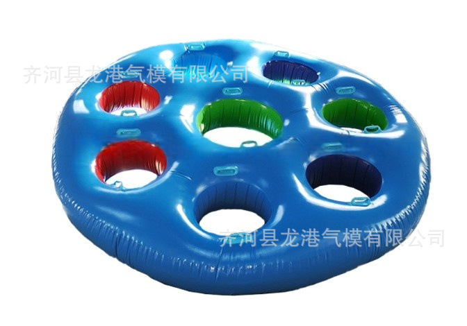 Juegos divertidos, oruga inflable, tortuga y liebre, carreras de carreras, construcción de equipos escolares, juegos de expansión, accesorios de bolas de parachoques