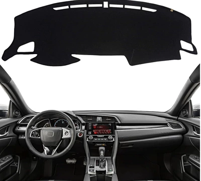2021-2016 Honda Civic dashboard mat for left and right-hand drive, anti-glare mat for dashboard (Günəş əleyhinə siperlik) - polyester