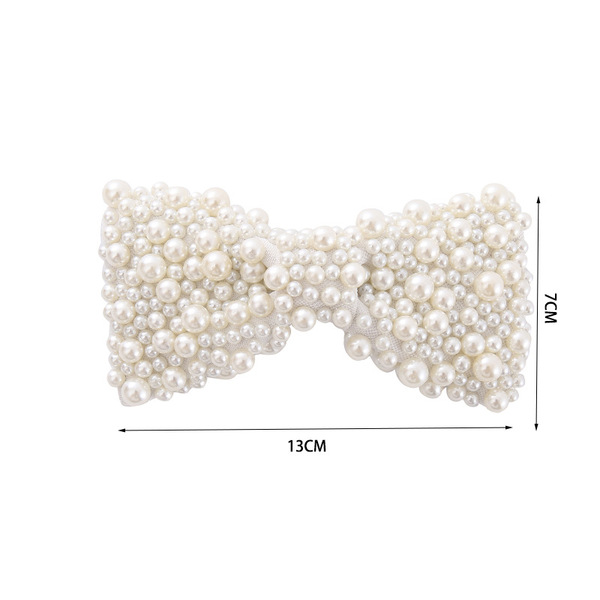 fashionable hairgrip for bride pearl with bow