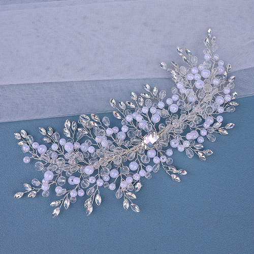 Light luxury diamond-filled bridal hairbands and headwear, European and American high-end luxury dresses, bridal wedding accessories, photo studio and makeup accessories