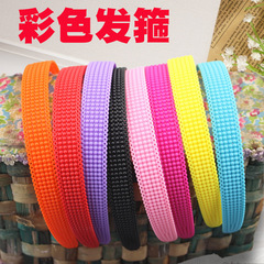 Colorful dot hair clip, hair accessory, hair pin, hair ribbon, multi-color hair clip, one-yuan shop, two-yuan shop, accessories wholesale