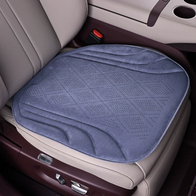 Seat cushion, seat cover: and Non-Slip Sponge Three-Piece Set - blue-single-mattress-drilling-holes