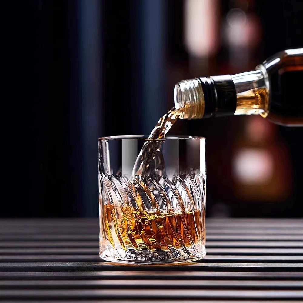 Бокал для виски, домашний ретро хрустальный бокал для вина, креативный стиль ins, восьмиугольный пивной бокал для бара KTV