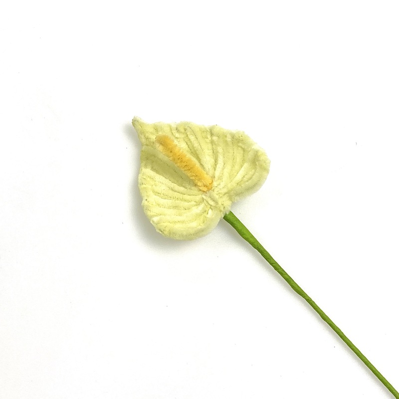 メーカー卸売ツイストスティック完成品花束一輪ユリひまわり造花手作り卒業シーズン記念品|undefined