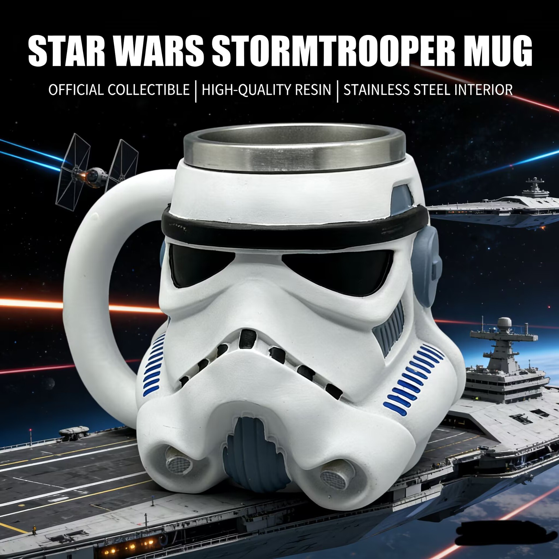 Star Wars Stormtrooper Star Wars Empire Stormtroopers Storm White Soldier taza White Warrior