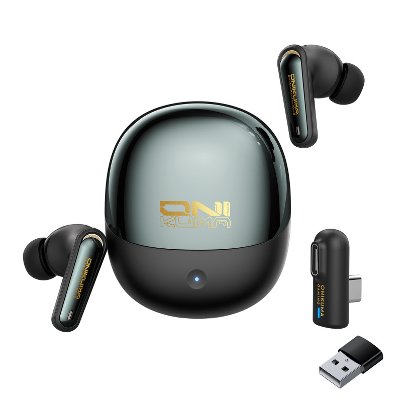国境を越えた新しい ONIKUMA OWS 完全ワイヤレス Bluetooth ヘッドセット TWS ノイズリダクション高品質 5.3 インイヤーヘッドフォン|undefined