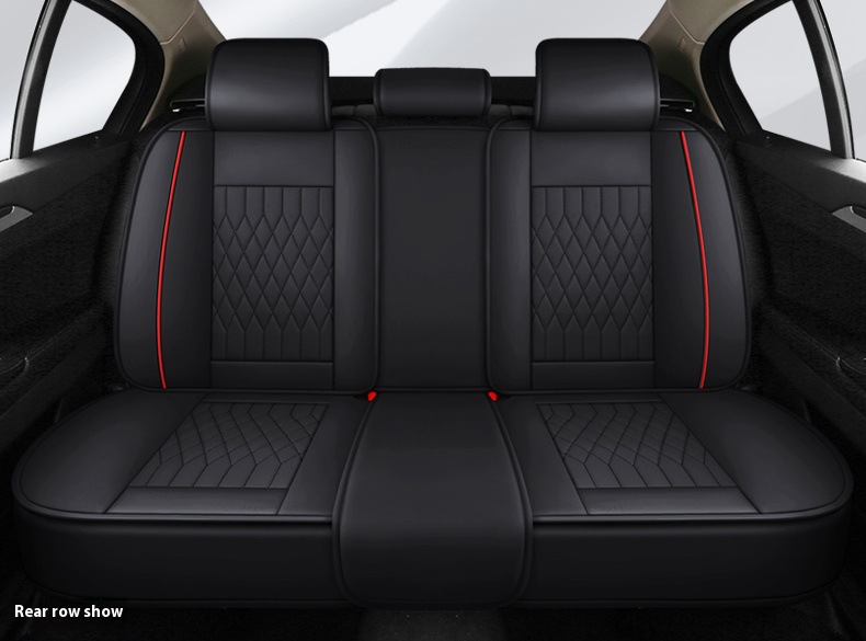 Cross-border Amazon full leather car cushion 3D three-dimensional all-inclusive universal cushion