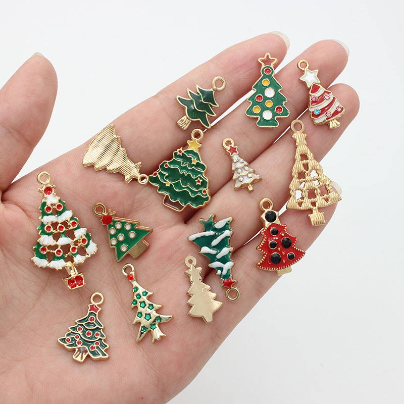 Christmas Tree Pattern 1 Piece Alloy Christmas Tree