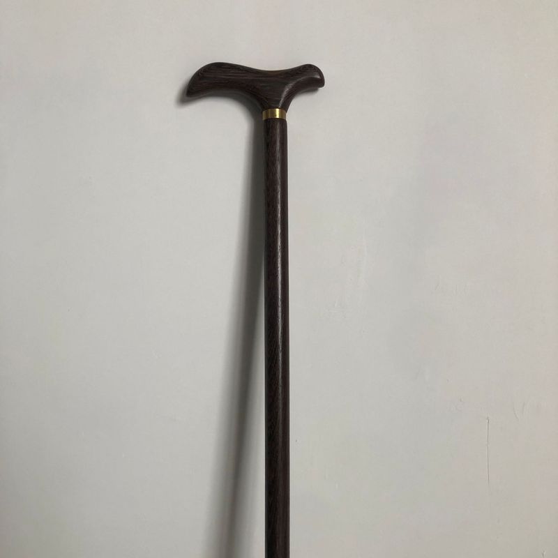 鸡翅木拐杖厂家批发防滑轻便老人拐杖木质登山手杖防摔倒木质拐棍|undefined