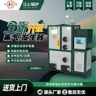 江心锅炉立式卧式燃生物质颗粒蒸汽热水商用工业发生器两用