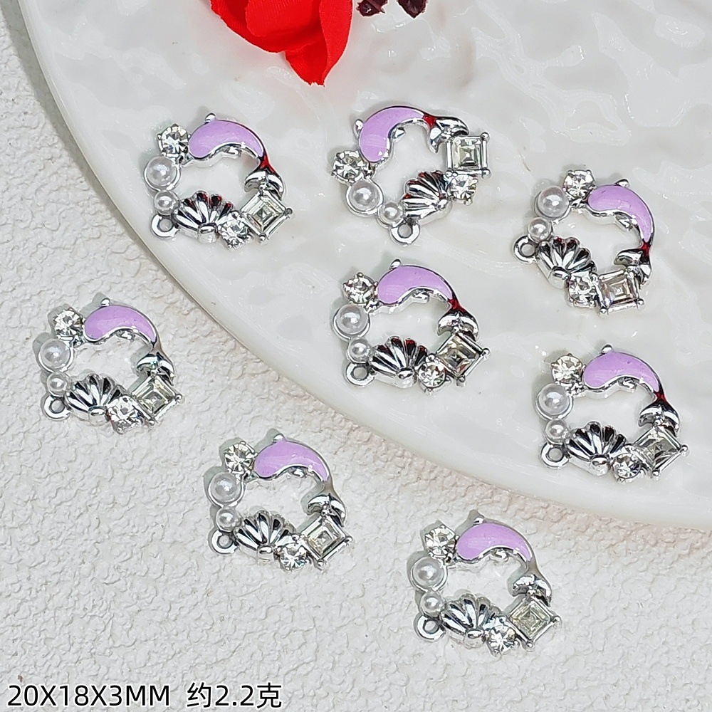 Exquisitos accesorios de joyería colgante de diamante de alta protección ultravioleta al por mayor collar DIY artesanal colgante de materiales de ropa de pulsera