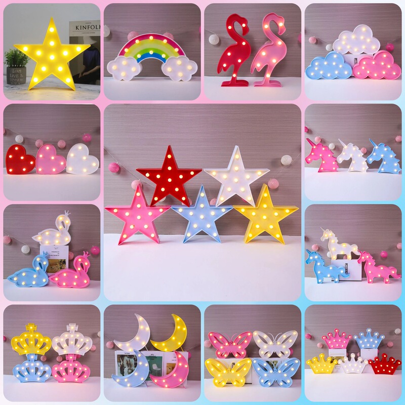Children's Stage Performance Hand-Held Star Lamp Dance Chorus Performance Hand-Held Five-Pointed Star Shape Lamp Decorative Atmosphere Lamp