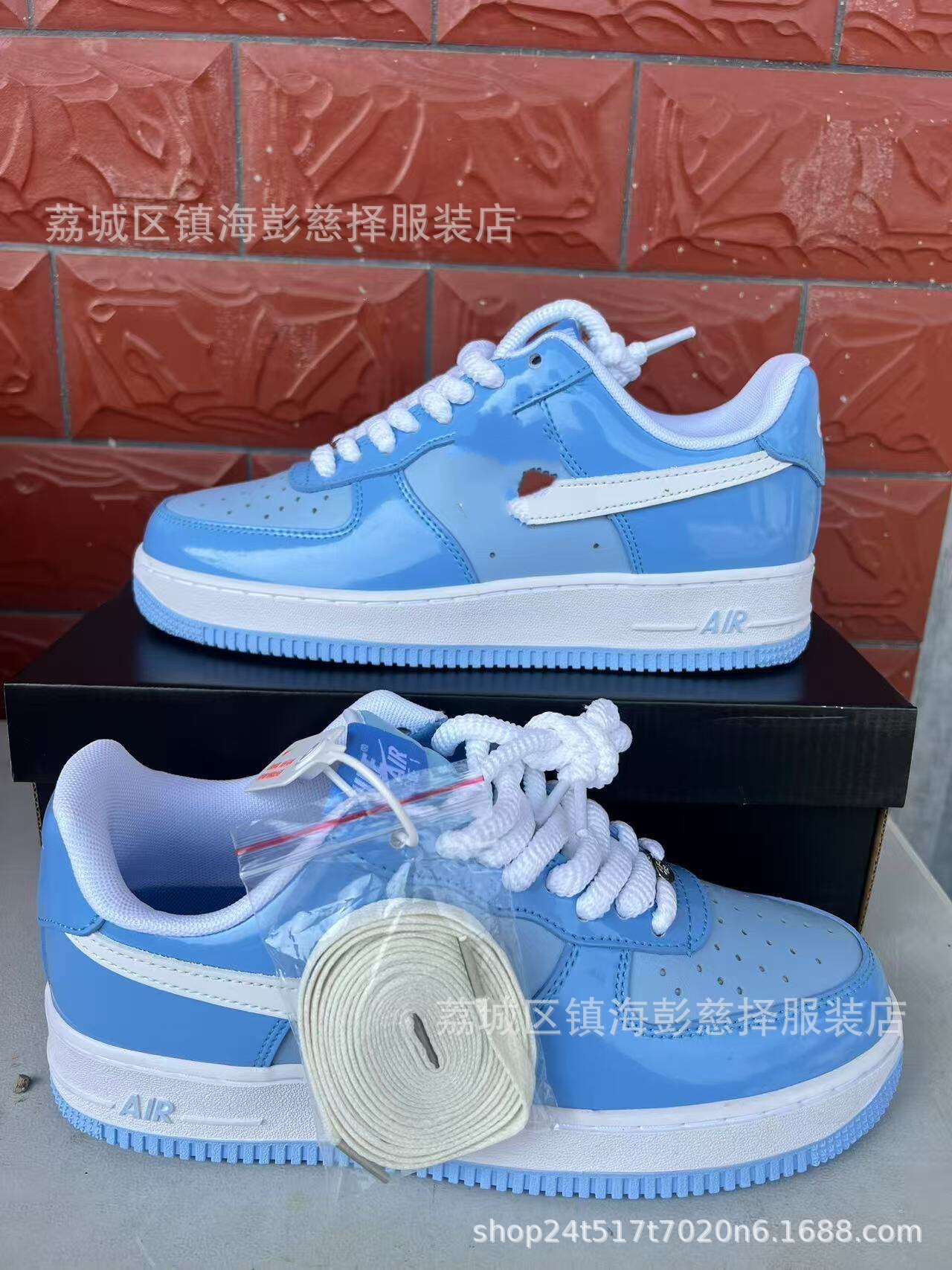 Precio de fábrica Putian puro nivel de cabeza original AF1 Halloween trigo negro y blanco panda baja fuerza aérea No. 1 comercio exterior transfronterizo