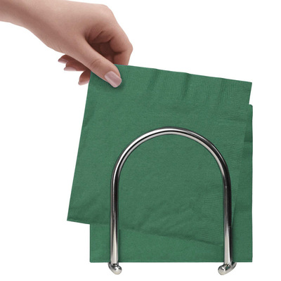 歐式鐵藝紙巾架餐巾架半圓形多功能餐巾架酒店用廚房砧板鍋蓋架子