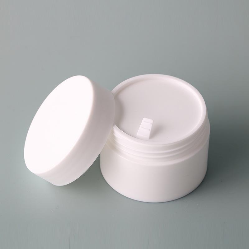 White eye cream, cosmetic black cream jar, hand cream, scrub, (Physicals), 5g, 10g, 20g, 30g, 50g, 100g 2