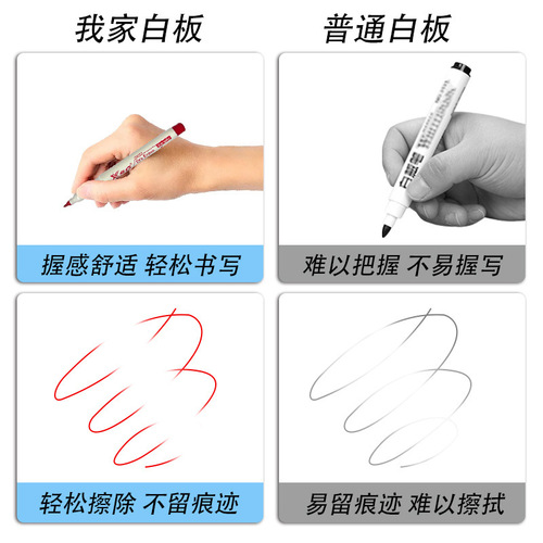 XSG Magnetic Whiteboard Pen Fine Tip 0.7mm with Magnet for Easy Adhesion and Erasability, Colorful Pens for Wholesale