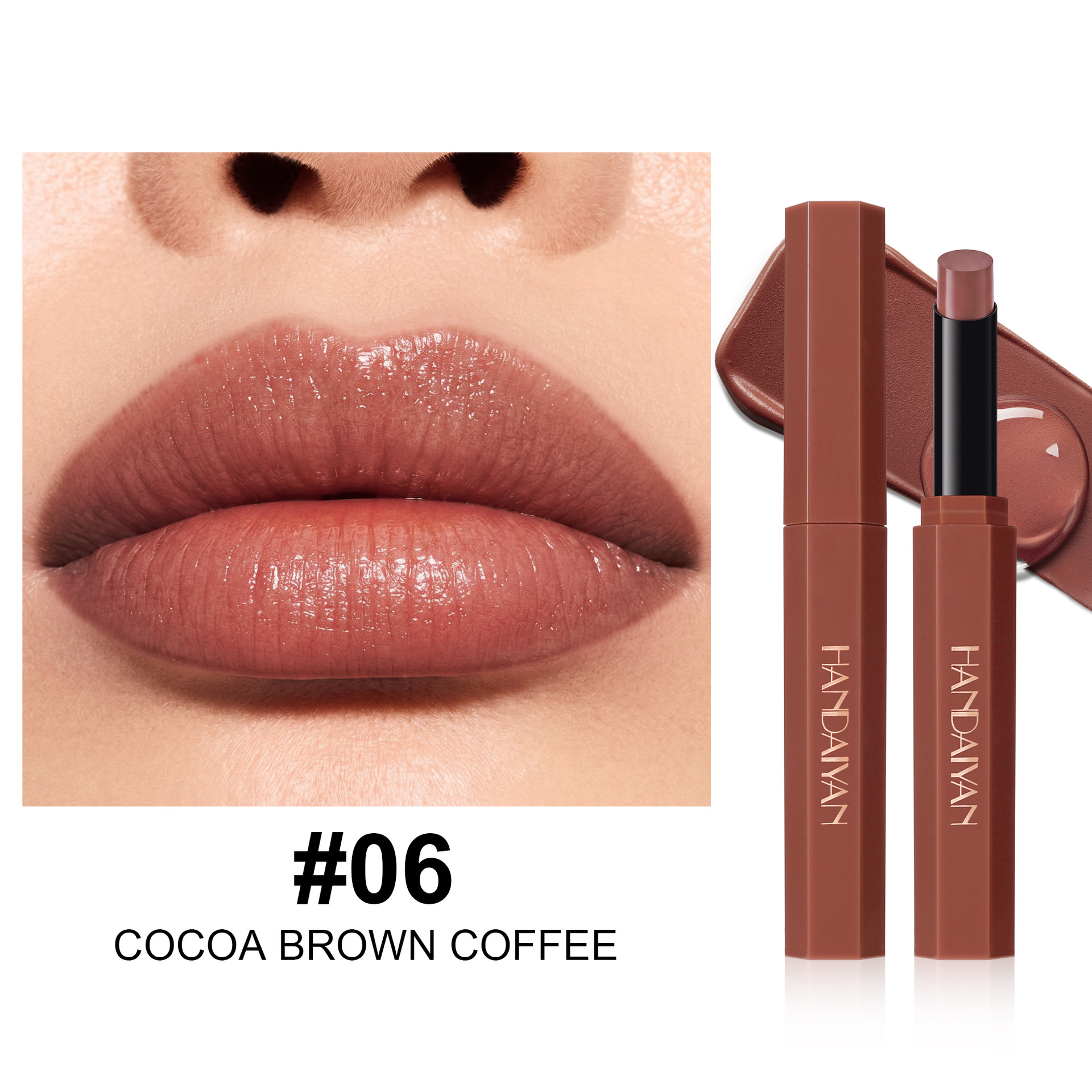 Transfronterizo maquillaje de labios HANDAIYAN Xiyin TK especial para lápiz labial mate portátil simple 6 lápiz labial niebla