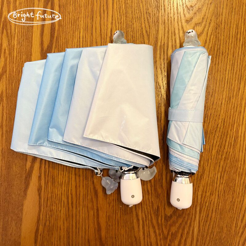 Ghost Umbrella, Rain or Shine, Female Sun Umbrella, Good-Looking Student, Cute Sun Protection Student Ins Foldableing Fully Automatic Ghost Umbrella, Rain or Shine, Female Sun Umbrella, Good-Looking Student, Cute Sun Protection Student Ins Foldableing Fully Automatic