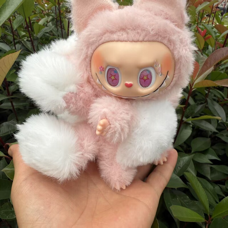 九尾狐ラブブトレンディブラインドボックス Zimomo ぬいぐるみビニールフェイスマカロン祖国高品質ハイバージョン|undefined