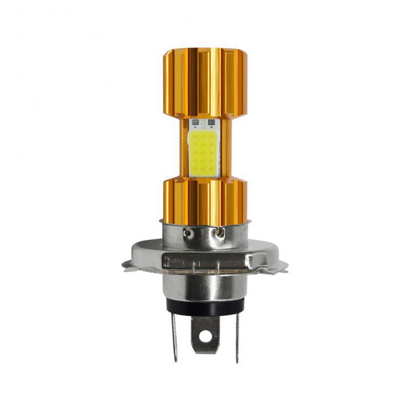 5W motocicleta LED H6 tres lados luz COB delantero BA20D LED niebla