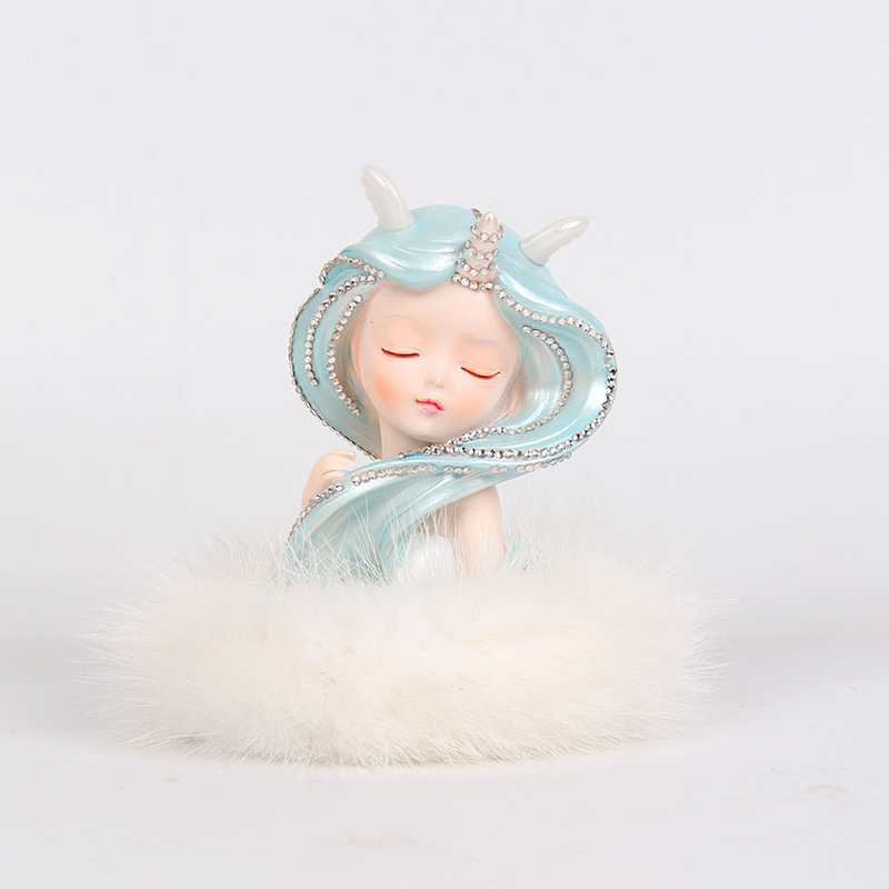 Nuevos productos creativos Adornos de aromaterapia para interiores de automóviles Beautiful Angel más la base a juego contiene piezas de fragancia y fragancia duradera