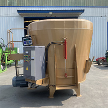 2025新款自动化牛羊饲料搅拌机 搅拌揉丝一体机 卧式草饲料搅拌机