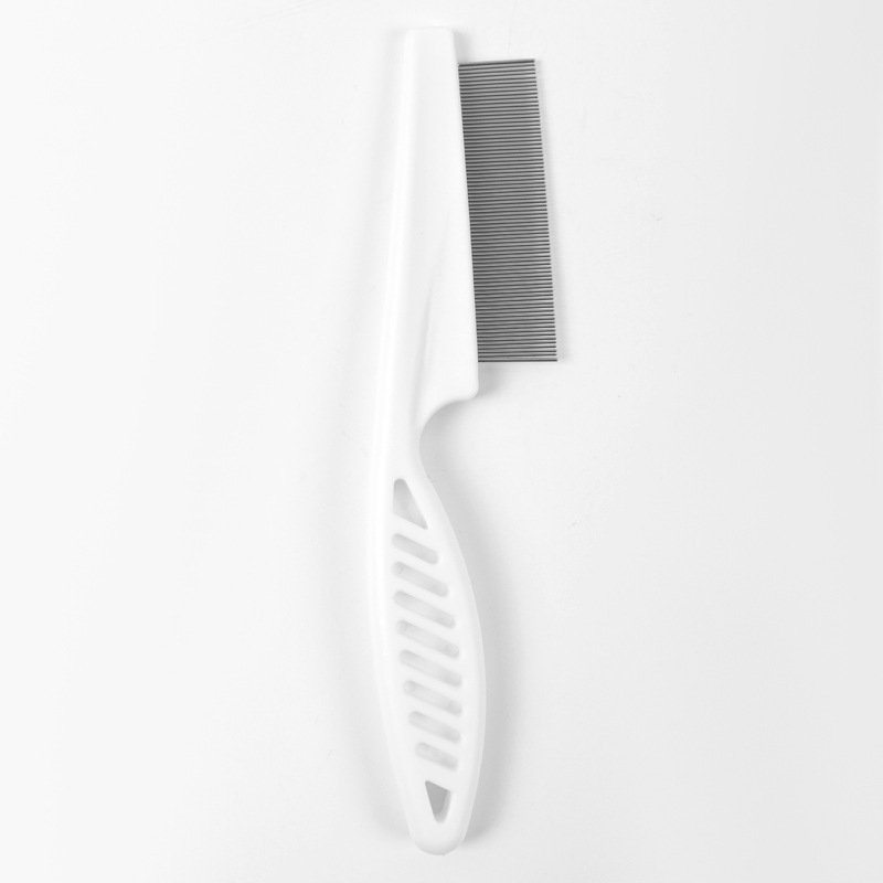 벼룩 빗-화이트 18cm (가방)