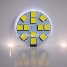 G4排针灯12灯5050 DC12V LED轮船灯室内灯G4灯板针脚