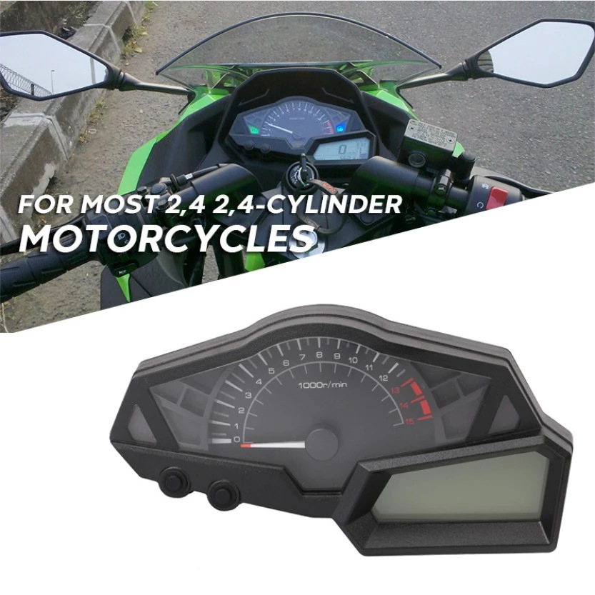 Motorcycle Modified Instrument Suitable for Kawasaki Ninja Lcd Instrument Digital Instrument Panel Modified Parts Ninja300