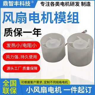 定制模组电机无刷电机高速风扇电机小风扇马达手持暴力风扇电机