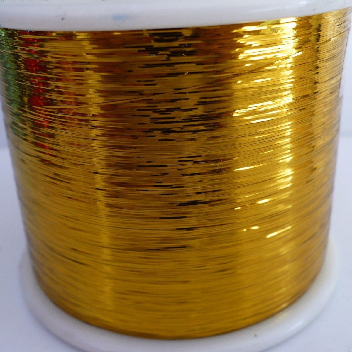METALLIC YARN扁平银金色金属细丝条0.5mm金银纸切割宽条粗线细线