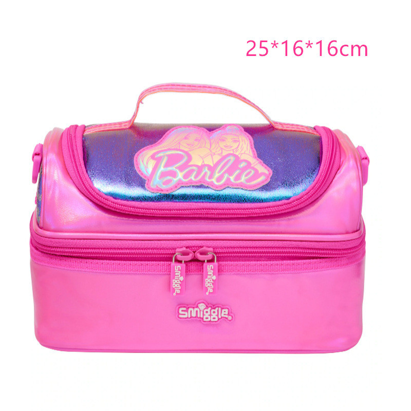Australia smiggle estudiante de primaria y secundaria Barbie princesa niña reducción de carga mochila trolley mochila escolar lonchera bolsa de lápices taza