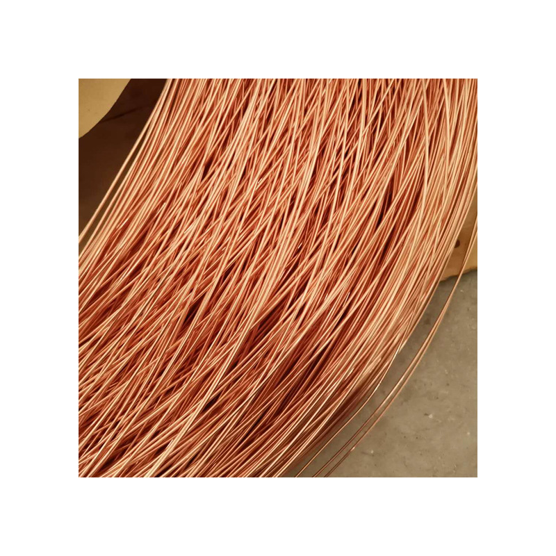 T1T2 alambre de cobre puro alambre de cobre C1100 conductor suave recocido alambre de cobre TU2 joyería decoración cinta de cobre libre de oxígeno