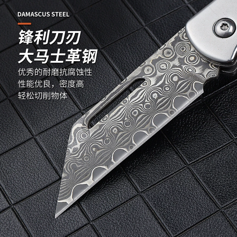 Handheld universal equipment, folding travel knife