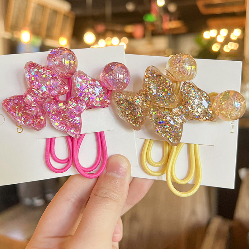 Kid'S Cute Sweet Bow Knot Arylic Hair Tie display picture 6