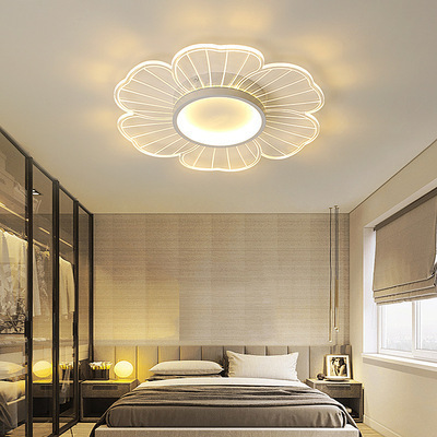 Bedroom lights Simplicity modern originality personality household Ceiling lamp Warm romantic Petal-shaped Room 2021 new pattern