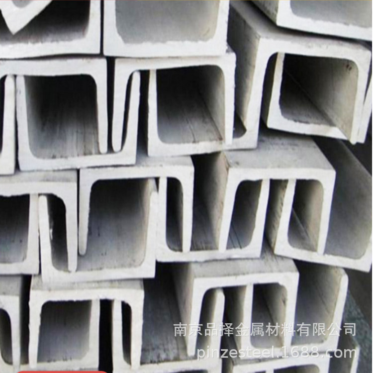 南京高淳槽钢批发 江苏国强镀锌槽钢现货零售U型热轧钢结构型材送